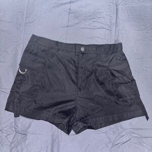 SHEIN Black Cargo Women's Shorts